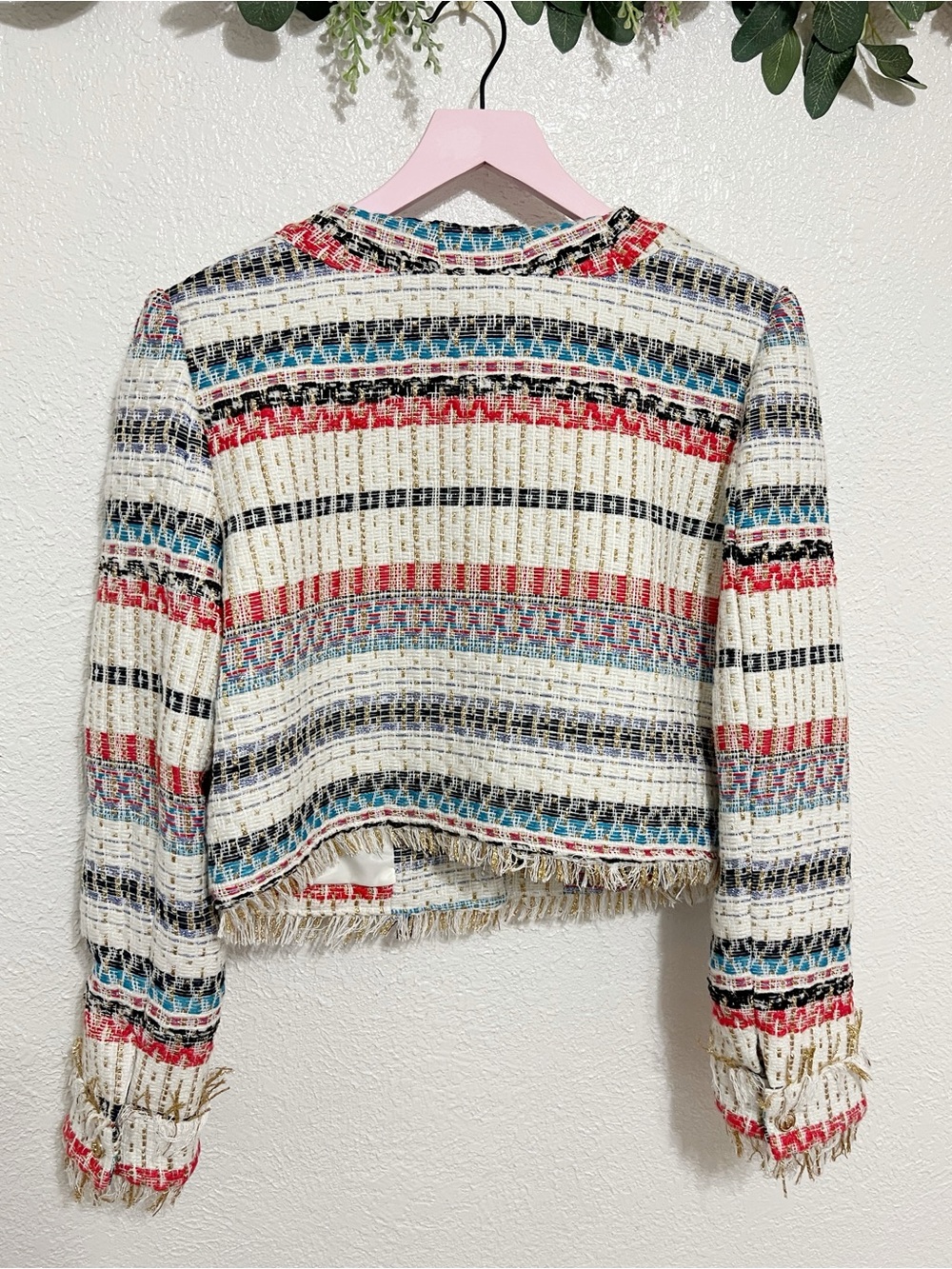 NWT Anthropologie Walter Baker Jones Tweed Jacket - Picture 7 of 11